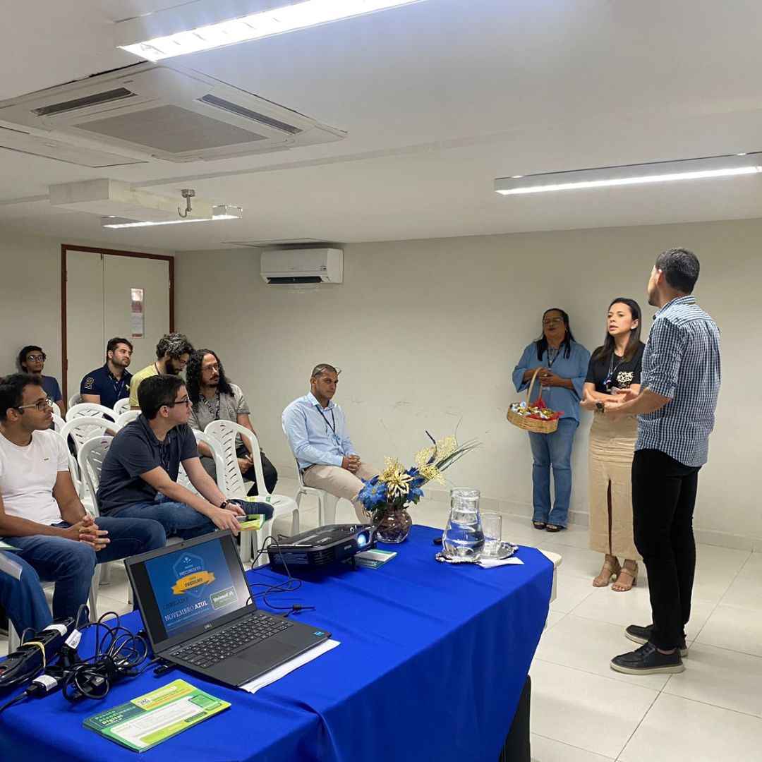 Novembro Azul: CODATA realiza palestra para conscientização dos servidores