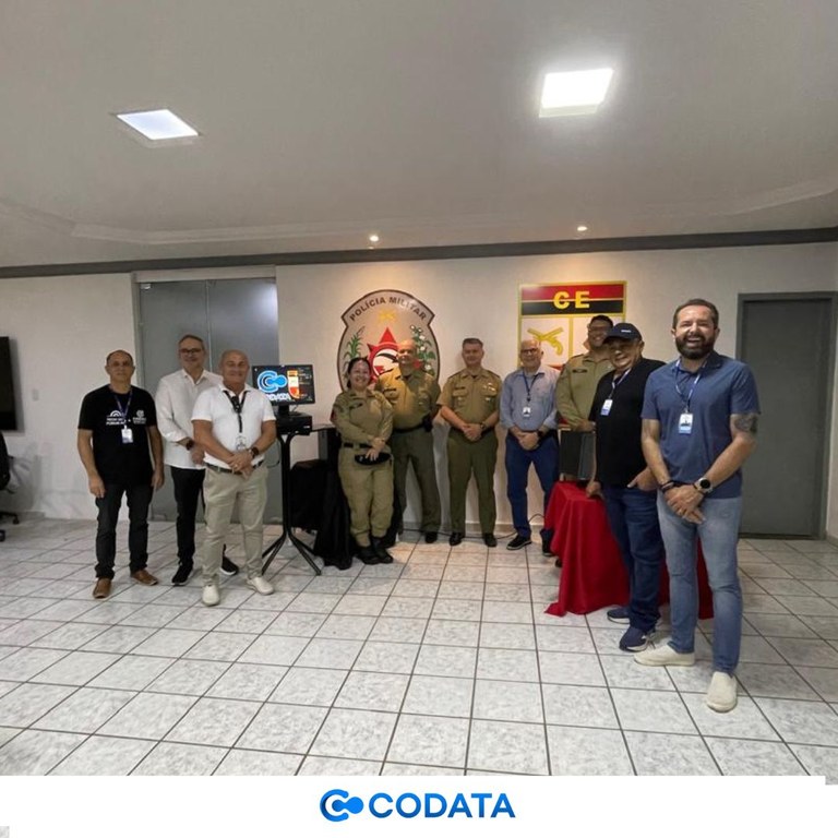 CODATA entrega microcomputadores ao Centro de Educação da Polícia Militar da Paraíba